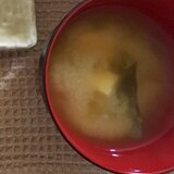 豆腐の味噌汁